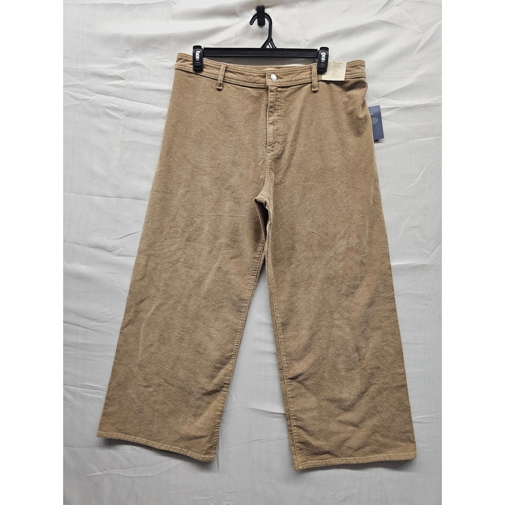 Universal Thread Womens High Rise Sailor Wide Leg Corduroy Stretch Size 16R